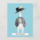 Cooles Rubber Hühnchen Postkarte (Vorderseite)