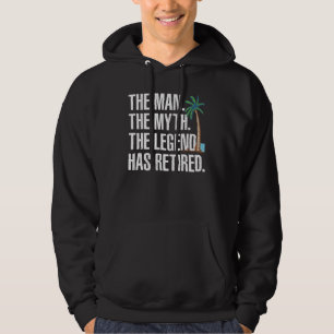 Cooles Ruhestand für Männer Großvater Vater Ruhend Hoodie
