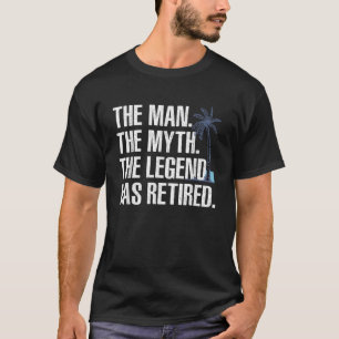 Cooles Ruhestand für Männer Großvater Vater Ruhend T-Shirt