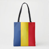Cooles Rumänien - Flaggenmode Tasche (Vorderseite)