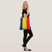 Cooles Rumänien - Flaggenmode Tasche (Am Model)