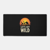 Cooles Safari-Design für Männer Frauen Kinder Safa Schreibtischunterlage (Vorderseite)