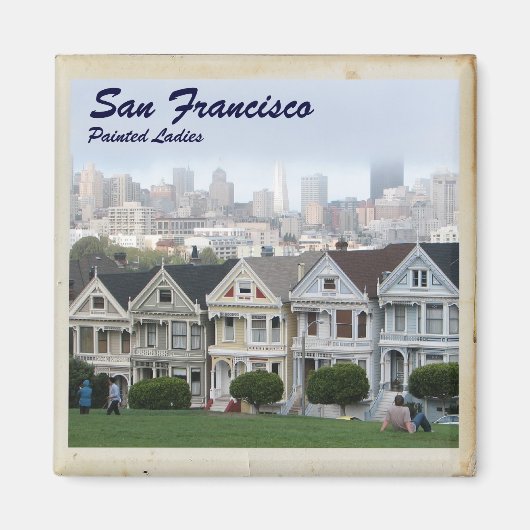 Cooles San Francisco Magnet (Vorne)