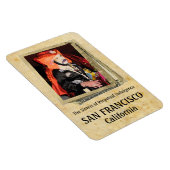 Cooles San Francisco Premium Magnet! Magnet (Rechte Seite)