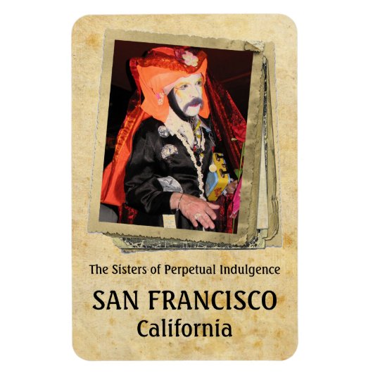 Cooles San Francisco Premium Magnet! Magnet (Vertikal)