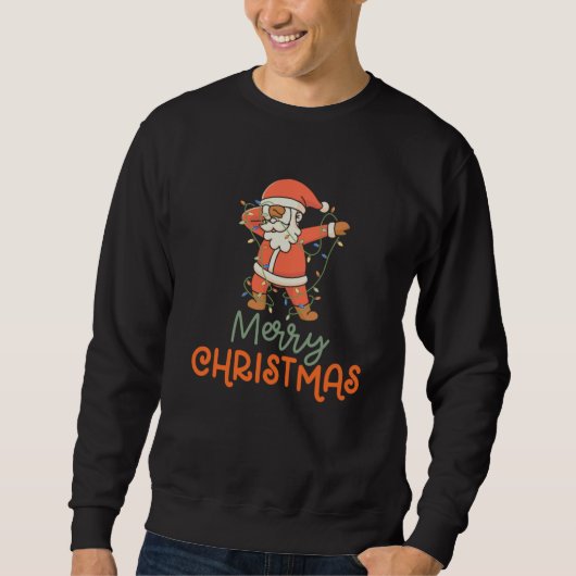 Cooles Santa Claus Shirt | Christmas Sweatshirt (Vorderseite)