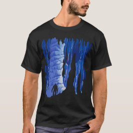 Cooles Sasquatch in der Höhlen-Kunst T-Shirt