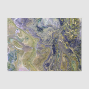 Cooles Satellitenfarbbild Seidenpapier