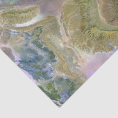 Cooles Satellitenfarbbild Seidenpapier (Detail)