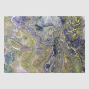 Cooles Satellitenfarbbild Seidenpapier