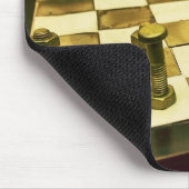 Cooles Schach-Brett mit Nüssen - und - Bolzen Mousepad (Ecke)