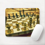 Cooles Schach-Brett mit Nüssen - und - Bolzen Mousepad (Mit Mouse)