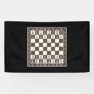 Cooles Schachbrett Halloween-Kostüm  Lustiges faul Banner