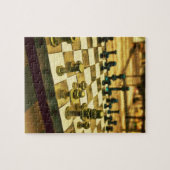 Cooles Schachbrett mit Nuts und Bolzen Puzzle (Horizontal)