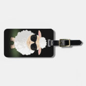 Cooles Schaf Gepäckanhänger (Vorderseite horizontal)