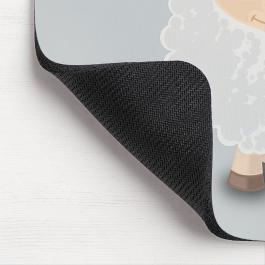 Cooles Schaf Mousepad (Ecke)