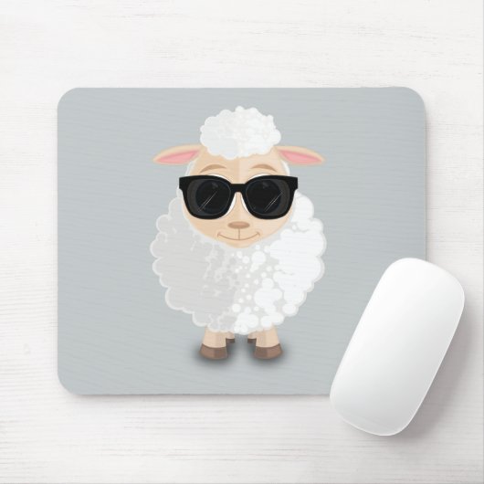 Cooles Schaf Mousepad (Mit Mouse)