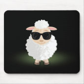 Cooles Schaf Mousepad (Vorne)