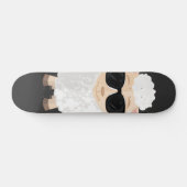 Cooles Schaf Skateboard (Horizontal)