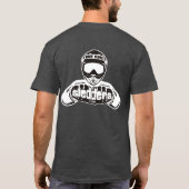 "Cooles Schlitten Bro" Holzkohlen-Sledders.com-T - T-Shirt (Rückseite)
