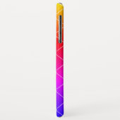 Cooles Schnittstellenmuster Case-Mate iPhone Hülle (Hinten/Links)