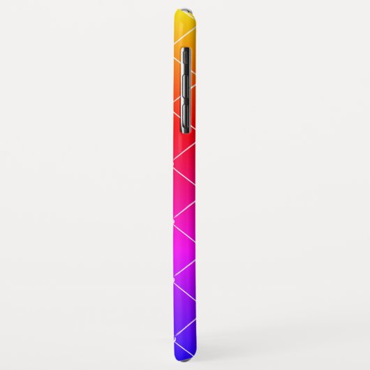 Cooles Schnittstellenmuster Case-Mate iPhone Hülle (Hinten/Links)