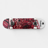 Cooles Schwarz Skateboard (Horizontal)