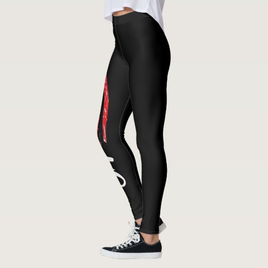 cooles Schwarz-usa-Fahnenmuster sexy Hot-Design Leggings (Links)