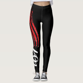 cooles Schwarz-usa-Fahnenmuster sexy Hot-Design Leggings