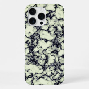 COOLES Schwarz-Weiß-Marmor-Muster iPhone 16 Pro Max Hülle