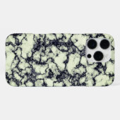 COOLES Schwarz-Weiß-Marmor-Muster iPhone Hülle (Rückseite (Horizontal))