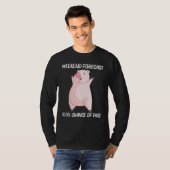Cooles Schwein für Männer Schweine Schwein Schwein T-Shirt (Vorne ganz)