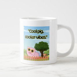 cooles Schweineziffer Jumbo-Tasse
