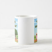 cooles Schweineziffer Kaffeetasse (Mittel)