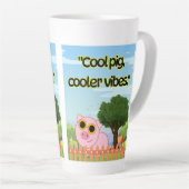 cooles Schweineziffer Milchtasse (Rechte Ecke)