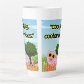 cooles Schweineziffer Milchtasse (Vorderseite)