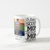 Cooles Scout-Mama-Foto Kaffeetasse (VorderseiteRechts)