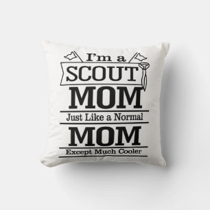 Cooles Scout-Mama-Foto Kissen