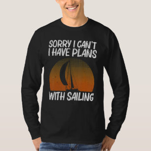 Cooles Segeln für Männer Frauen Segelboot Segeln S T-Shirt