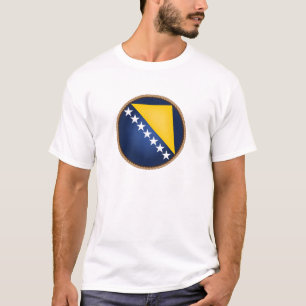 Cooles Siegel für Bosnien und Herzegowina T-Shirt