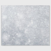 Cooles Silber Funkelnd Template Beste Elegante Mod Geschenkpapier (Flach)