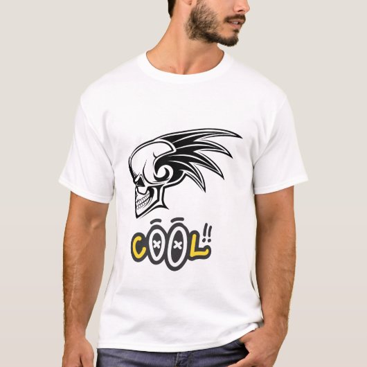 COOLES Skelett T-Shirt (Vorderseite)