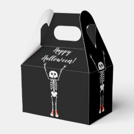Cooles Skeletton-Halloween-Party Geschenkschachtel
