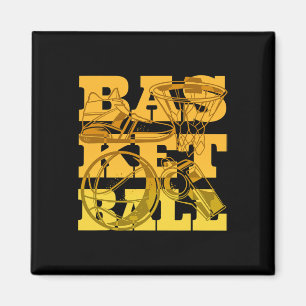 Cooles Sketll Grafik-Shirt Sketll Team Player Shir Magnet