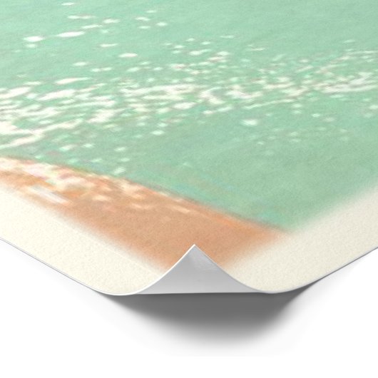 Cooles Ski-Bum-Poster Poster (Ecke)