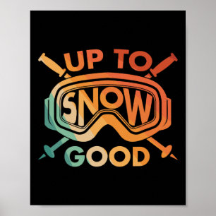 Cooles Skidesign für Herren Ski Ski Ski Ski Snow S Poster