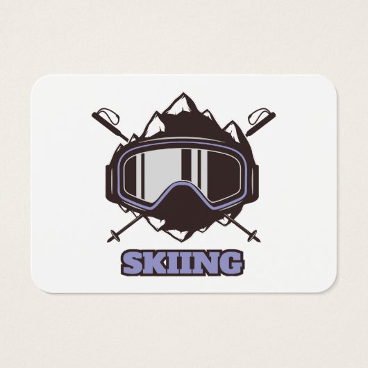 Cooles Skihelm (Vorderseite)