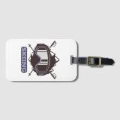 Cooles Skihelm Gepäckanhänger (Vorderseite (Horizontal))