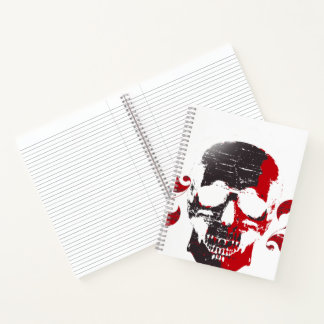 Cooles Skull-Notebook | Vibin’ Ästhetik Journal Notizblock
