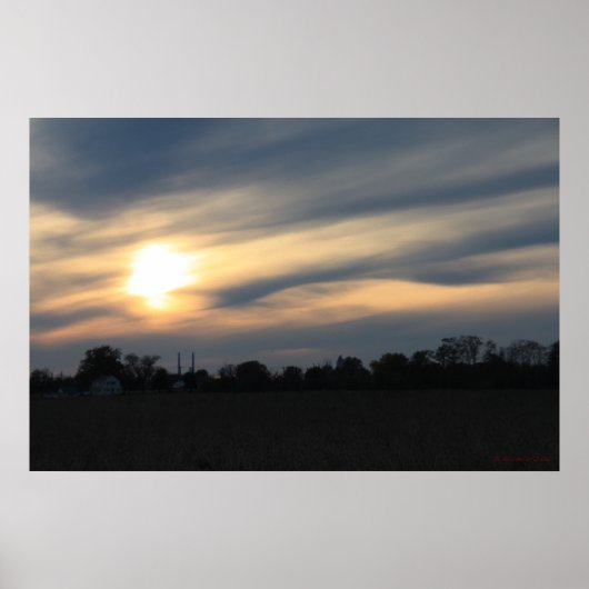 Cooles Sky #25-Poster Poster (Vorne)